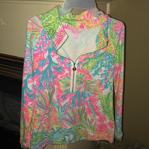 Lilly Pulitzer quarter zip pullover